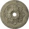 Ekena Millwork Bordeaux Deluxe Ceiling Medallion (Canopies up to 4"), 23 5/8"OD x 3"ID x 2"P, Castle Stone Crackle CM23BOCSC - alternate 1